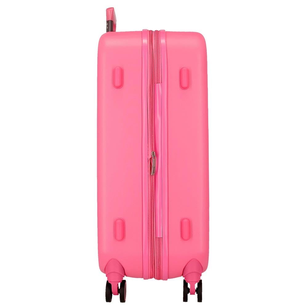 Joumma Disney You Are Magical Juego de Maletas Fucsia 55/70 cms Rígido 7,54 kgs Cierre TSA Integrado ABS 7,54 kgs 116L Equipaje de Mano