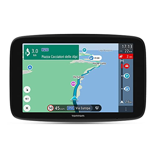 TomTom GPS Navegador para caravanas y Autocaravanas y PDI Go Camper MAX con Pantalla HD de 7"