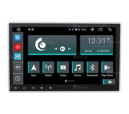 Radio de Coche para Opel Movano Android GPS Bluetooth WiFi USB Dab+ Touchscreen 10" 8core Carplay AndroidAuto