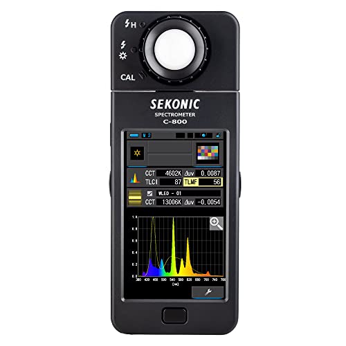 Sekonic C-800 SpectroMaster - Medidor de Color e iluminancia