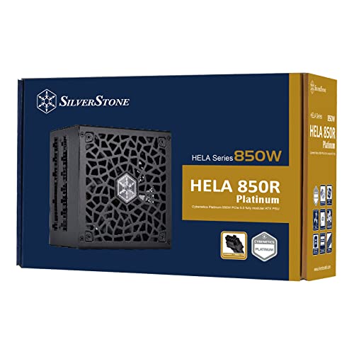 Silverstone SST-HA850R-PM - HELA Fuente de alimentación ATX Totalmente Modular PCIe 5.0 Cybenetics Platinum 850W