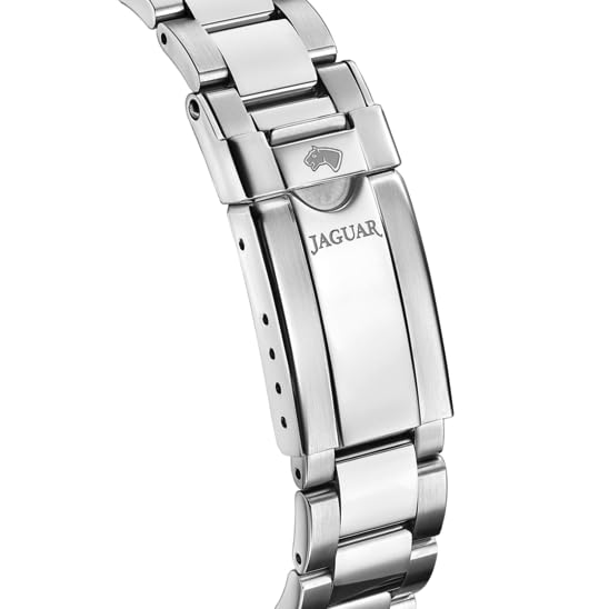JAGUAR Reloj Mujer J980/6 Connected Lady Caja de Acero Inoxidable 316l Plateado Correa de Acero Inoxidable 316l Plateado
