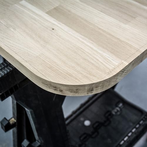 Trend Professional Jig Multi-Material para Encimeras de Cocina, para Juntas de Inglete Mason, Hasta 700mm, Alineación de Borde Frontal, KWJ700/PRO