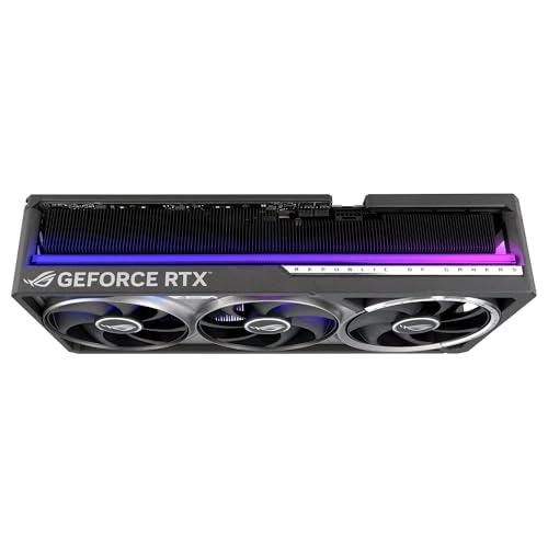 ASUS ROG Astral GeForce RTX 5080 Tarjeta gráfica Gaming (PCIe 5.0, 16GB GDDR7, HDMI/DP 2.1, 3.8 Ranuras, 4 Ventiladores, Axial-Tech, cámara de Vapor, Almohadilla térmica de Cambio de Fase)