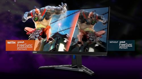 Lenovo Legion Y27q-30 - Monitor Gaming con EyeSafe, 27'' 2K QHD (IPS, 180Hz (OD), 0.5ms MPRT, HDMI,DP,USB, Cables DP y USB, FreeSync, Altavoces) Ajuste de inclinación/altura/giro/pivot - Negro