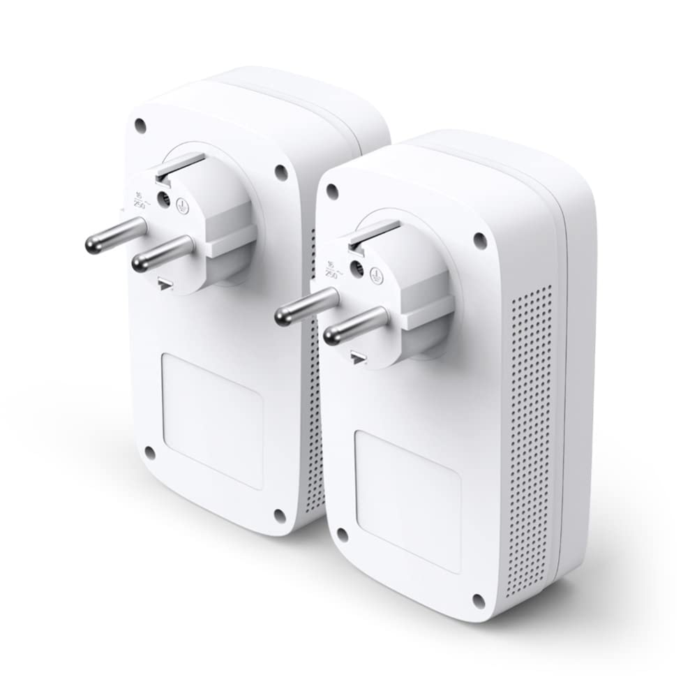 TP-LINK AV2000 - Adaptadores de Red Powerline (FR plug, 2000 Mbit/s Ethernet, 2 piezas) color blanco