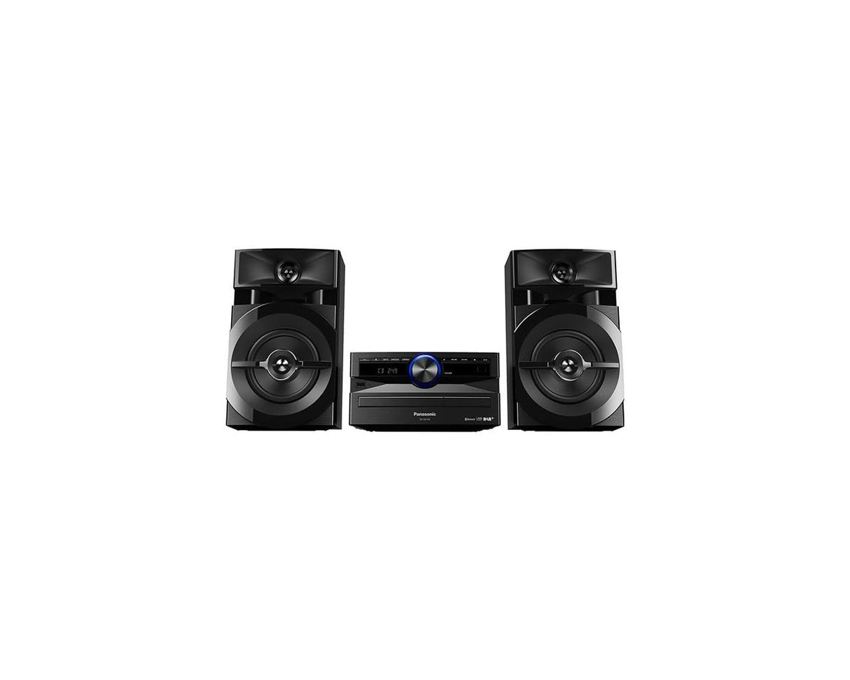 Panasonic SC-UX102E-K 300W Black home audio set - home audio sets (Black, Monotone, Front, 300 W, 2-way, 13 cm)