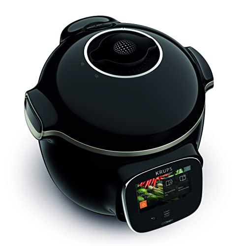 Krups CZ912815 Cook4Me Touch Multicooker, Plástico, Negro
