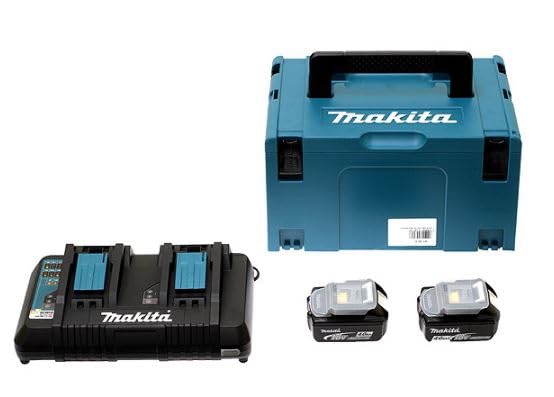 Sierra de inmersión 36 V LXT BL Ø165 mm (2 x 5,0 Ah) – MAKITA DSP600PT2J