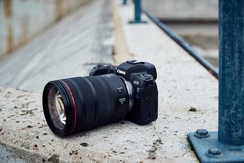 Canon - Objetivo RF 24-105mm f/4 L IS USM (Longitudes focales del Zoom de 24-105mm, Enfoque mínimo de 0,45 m) Negro