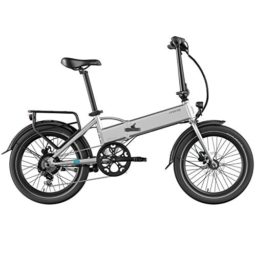 Legend EBIKES Monza Bicicleta Eléctrica Plegable Batería Extraíble 25km/h, 250W, E Bike 6 Velocidades, Bicicleta Electrica Urbana Ruedas 20" Bicicletas Electricas Frenos Hidráulicos, Bici Smartbike