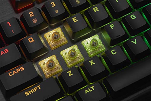 Corsair Compatible con K60 RGB Pro de bajo Perfil para Juegos Tastatur, RGB LED - Negro