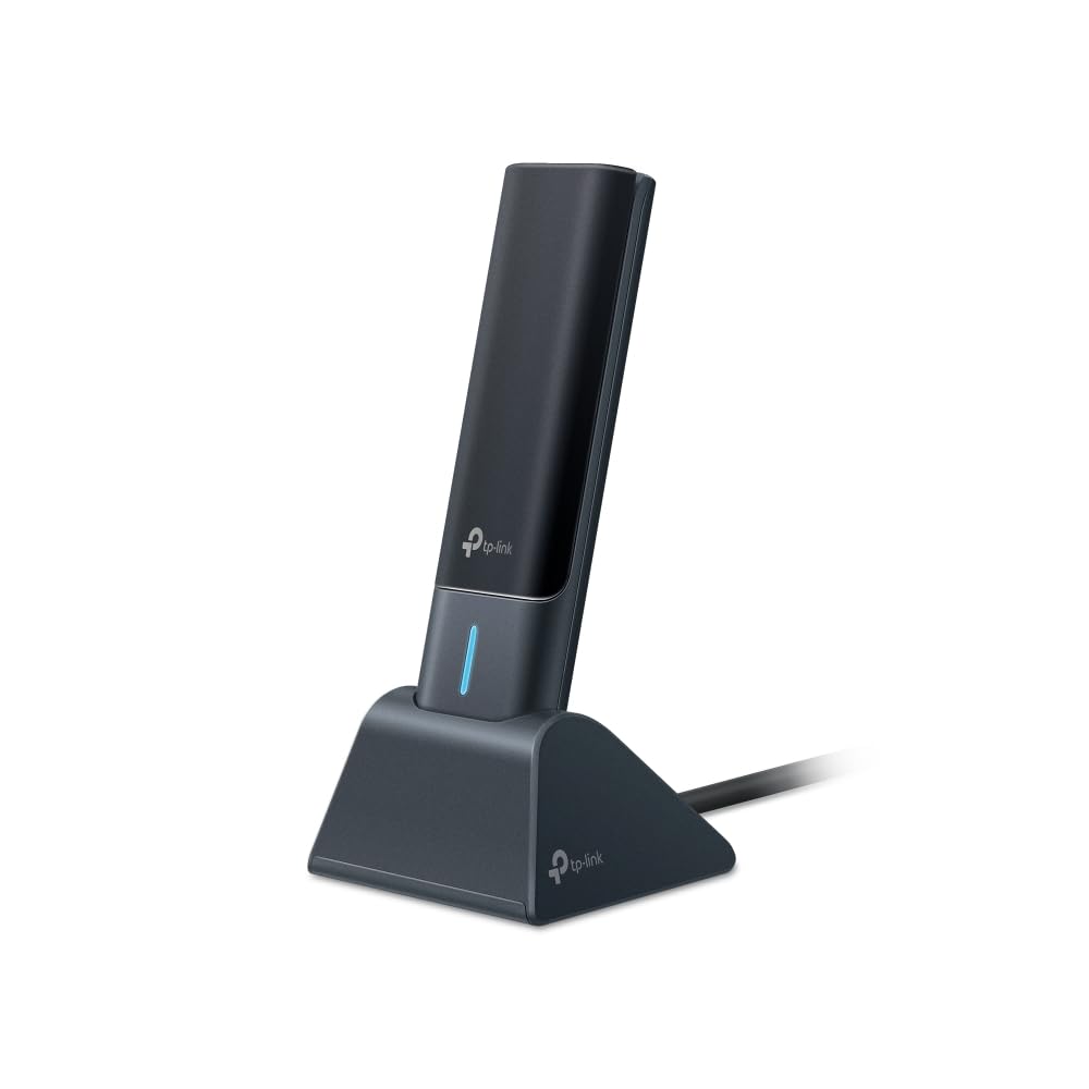 【2024 Nuevo】 TP-Link Archer TXE70UH | Adaptador USB inalámbrico de Alta Ganancia | Wi-Fi6E AXE5400Mbps| Cobertura más Amplia | USB3.0 | Juego de Menor latencia|Compatible con windows11