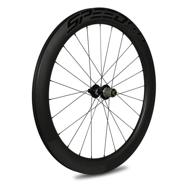 veltec 4.5 Juego de Ruedas Speed 6.0 18 mm SR Disc Shimano QR, Adultos Unisex, Negro/Negro, 622-18