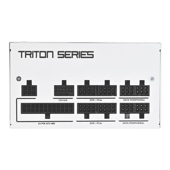 Silverstone Triton 1000Rz, Fuente de alimentación ATX Totalmente Modular PCIe 5 Cybenetics Gold 1000W, SST-TR1000R-GM-WWW