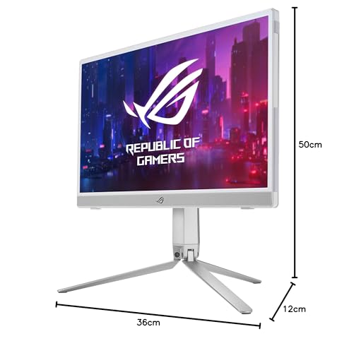 ASUS ROG Strix XG16AHP-W - Monitor de Gaming portátil de 15.6" (144 Hz FHD (1920 x 1080), IPS, NVIDIA G-Sync, sin Reflejos, USB Type-C, Micro HDMI, trípode ROG y Funda), White