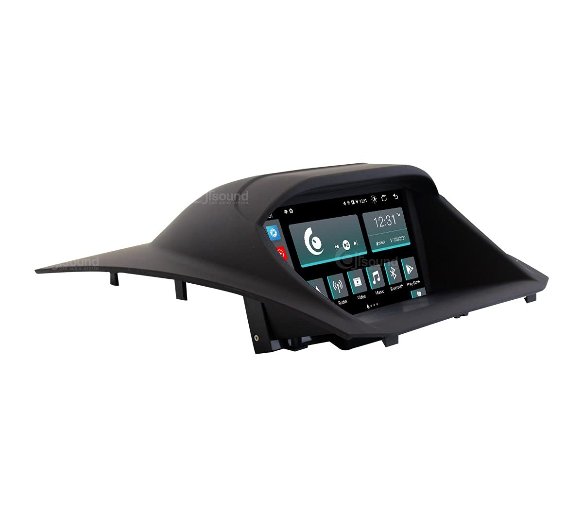 Autorradio de Ajuste Personalizado para Ford Fiesta 6° Serie Restyling Android GPS Bluetooth WiFi Dab USB Pantalla táctil Full HD 7" procesador de 8 núcleos y comandos de Voz