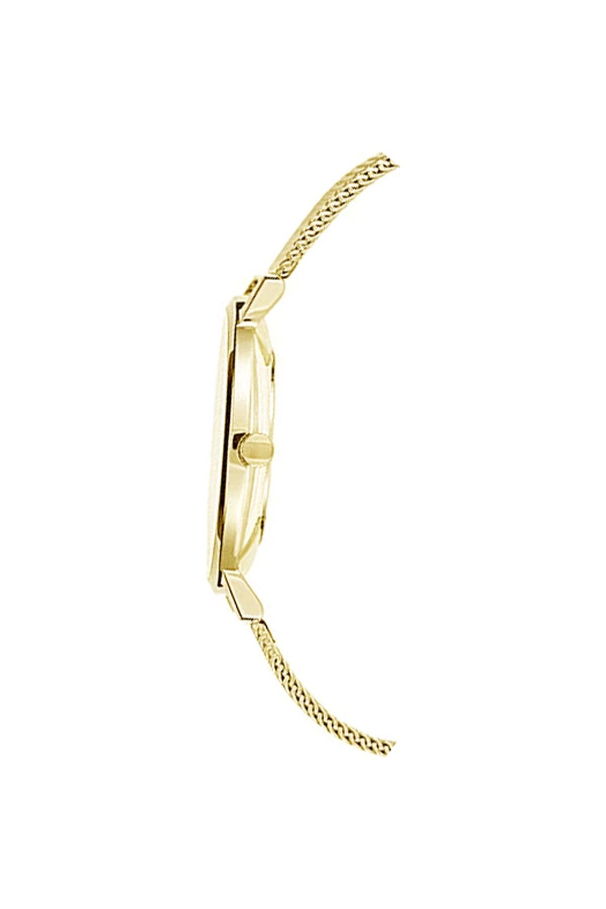 Tommy Hilfiger Reloj Analógico de Cuarzo multifunción para Mujer con Correa de Malla de Acero Inoxidable Dorado - 1781943
