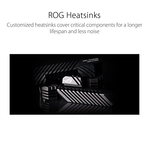 ASUS ROG Thor 1600W Titanium - Fuente de alimentación Modular (1600 Watios, 80+ Titanium, Lambda A++, MOSFETs de nitruro de galio, Disipadores ROG, Ventilador 135mm PWM, 0dB, Panel OLED)