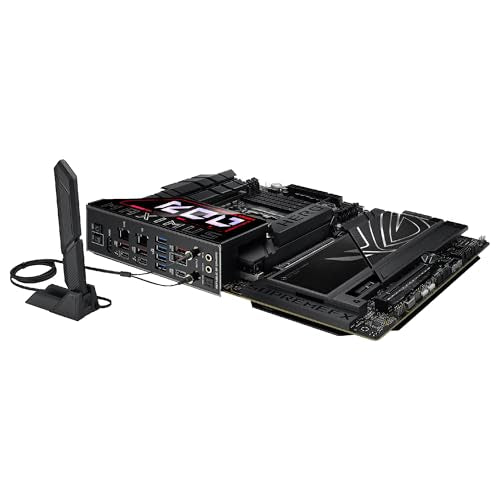 ASUS ROG Maximus Z890 Hero - Placa Base ATX, 22+1+2+2 etapas de Potencia, DDR5, PCIe 5.0 Compatible con GPU de última generación, Seis M.2, WiFi 7, overclocking AI, PCIe Q-Release Slim