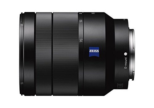 Sony Alpha 7 II - Cámara evil de fotograma completo con objetivo Zoom Zeiss 24-70mm f/4.0, 24.3 Megapíxeles, enfoque automático híbrido rápido, estabilización de imagen óptica de 5 ejes