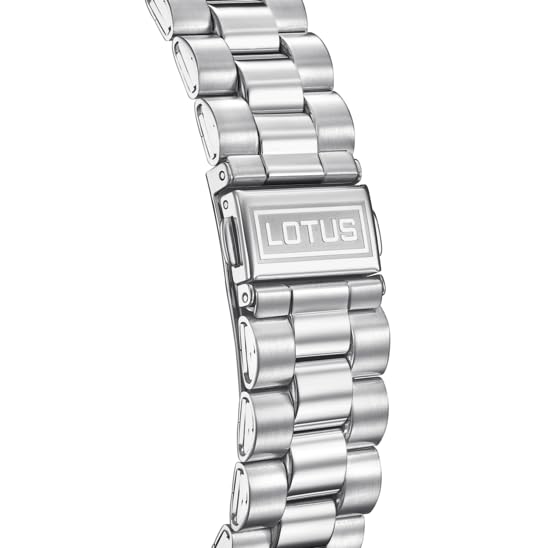 Lotus Reloj Hombre 18854/7 Freedom Caja de Acero Inoxidable 316l Plateado Correa de Acero Inoxidable 316l Plateado