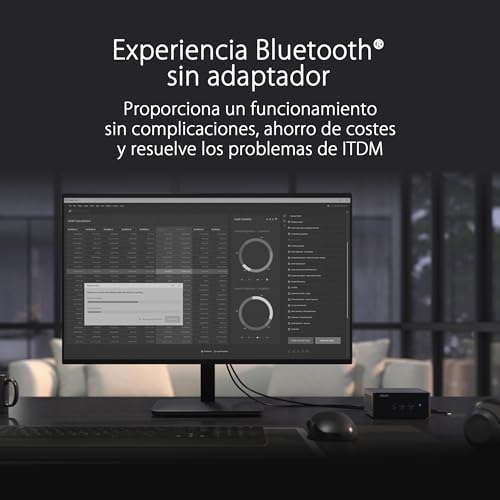 ASUS NUC 14 Pro - Ordenador de sobremesa (Intel Core Ultra 5 135H con vPro, Intel ARC Graphics, 16GB RAM DDR5, 512GB SSD, Windows 11 Pro), Slim, sin Cable, MTL-H 28W vPro (U5 135H)