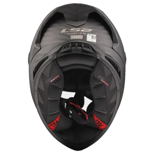 LS2, Casco Moto Integral THUNDER CARBON GP PRO FIM Matt Carbon, S