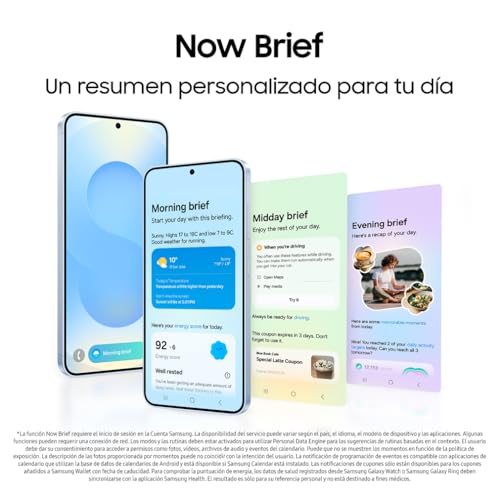 Samsung Galaxy S25 128GB Teléfono Móvil con IA, Galaxy AI, 12GB RAM, Cámara 50MP, Dual SIM, IP68, Garantía del Fabricante 3 Años + 1 Año Extra, Color Gris (Versión Española)