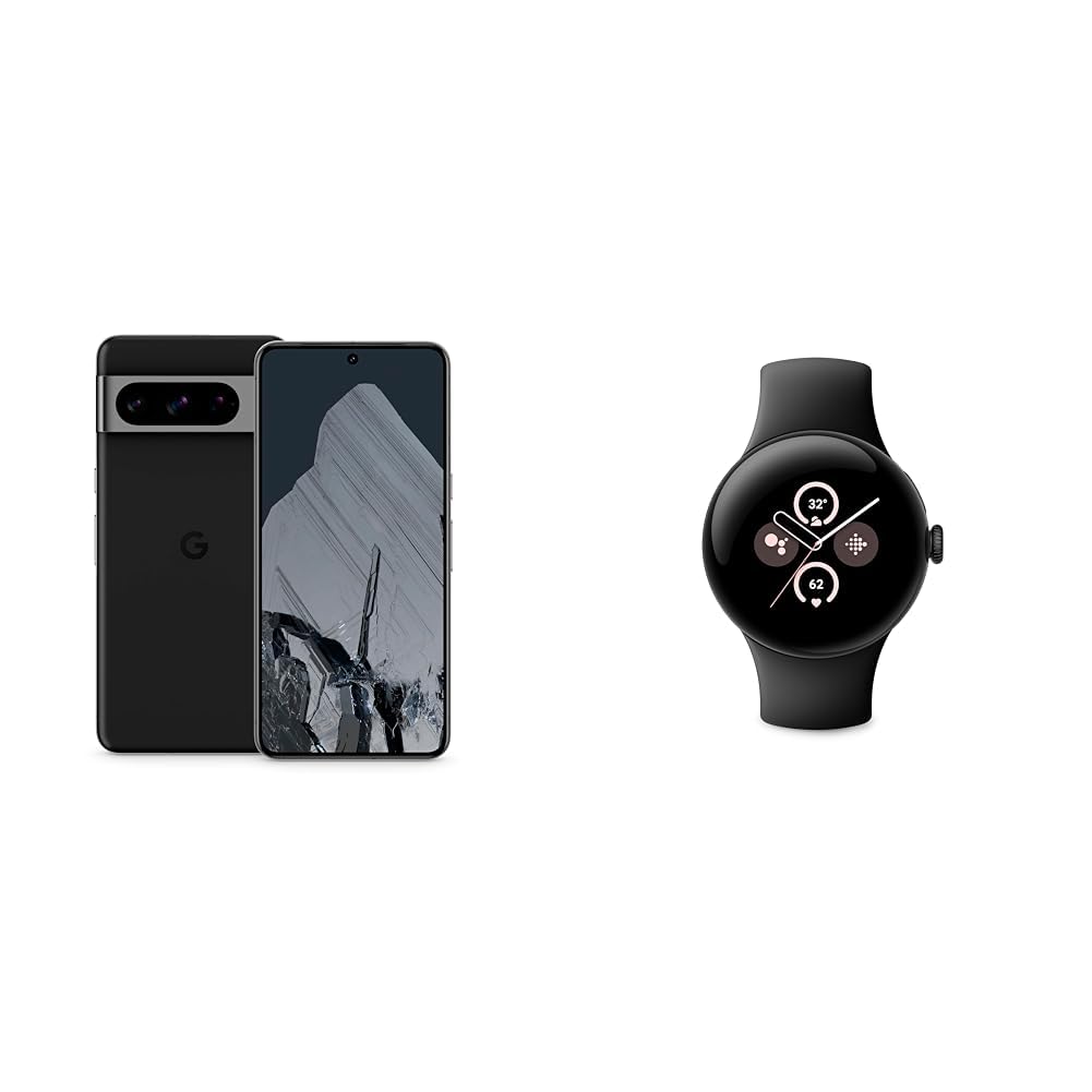 Google Pixel 8 Pro Obsidiana 512GB + Pixel Watch 2 Obsidian