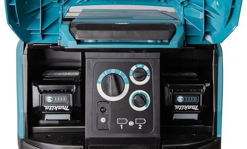 Makita VC006GMZ01 Extractor de Polvo Twin 40V MAX (80V) Li-Ion XGT M-Class, Azul