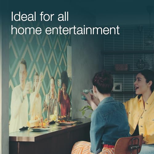 Epson EH-TW6150, Proyector 4K Pro-UHD Home Cinema & Gaming, 2800 lúmenes, Contraste 35.000:1, Lámpara Larga Duración 7500 Horas, Pantalla hasta 500”, Tecnología 3LCD