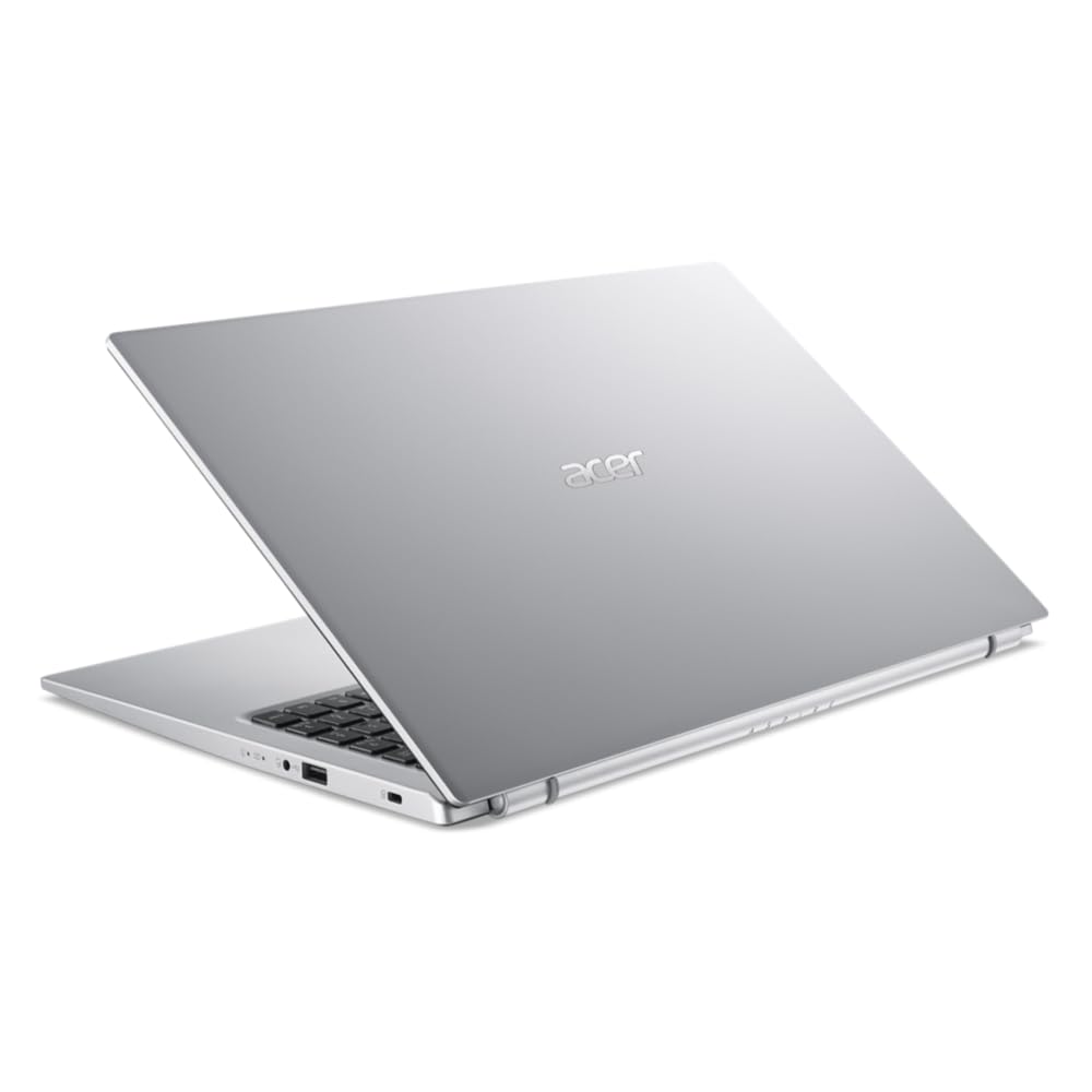 Acer Aspire 1 A115-32-C4Y0 - Ordenador Portátil 15,6” HD LCD (Intel Celeron N4500, 4GB RAM, 128 GB eMMc, Intel UHD Graphics, Windows 11 Home, Incluye Microsoft 365 Personal 12 meses), Plata, QWERTY ES