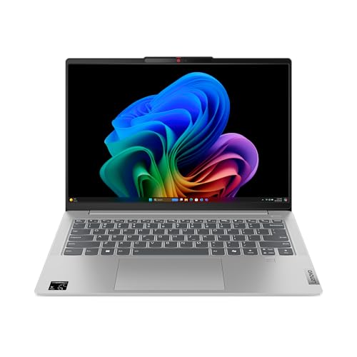 Lenovo IdeaPad Slim 5 Gen 9 Ordenador Portátil IA Copilot+ PC,14" WUXGA OLED (Snapdragon X Plus X1P-42-100, NPU Qualcomm Hexagon, 32GB RAM,1TB SSD, Wi-Fi 7, Win 11 Home) Teclado Español, Gris Oscuro