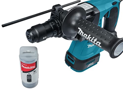 Makita MAKPAC - Martillo combinado con batería para SDS-Plus (18 V, 5,0 Ah, 2 baterías y cargador)