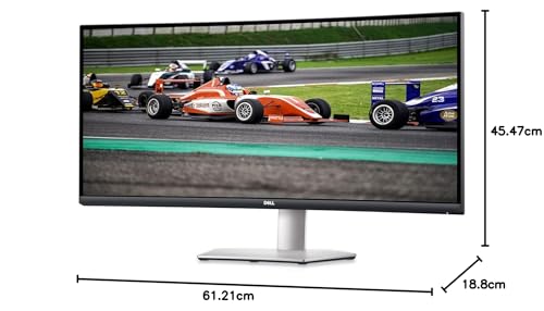 2021 más reciente Dell 27 QHD 1440p (2560 x 1440) IPS monitor de bisel ultrafino frecuencia de actualización de 75Hz ADM FreeSync HDMI DisplayPorts altavoces integrados certificado VESA astilla