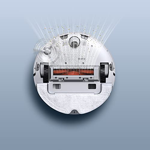 Xiaomi Robot Vacuum X10, Aspirador Inteligente, Recogida rápida de Polvo, Drenaje automático, Limpiador de Lavado 2 en 1 eficiente, hasta 180 Minutos de Limpieza Continua, Cepillo Incluido