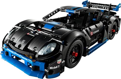 LEGO Technic Coche de Carreras Porsche GT4 e-Performance Teledirigido de Juguete, Kit de Maqueta Interactiva, Regalo para Niños y Niñas de 10 Años o Más, Decoración del Dormitorio y Estantería 42176