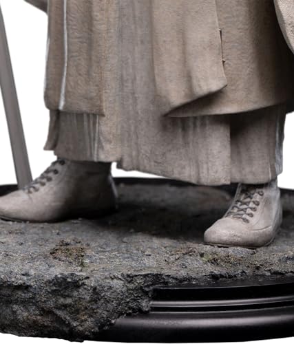 Weta Workshop - Trilogía del Señor de los Anillos - Serie clásica - Estatua de Gandalf The White Polystone