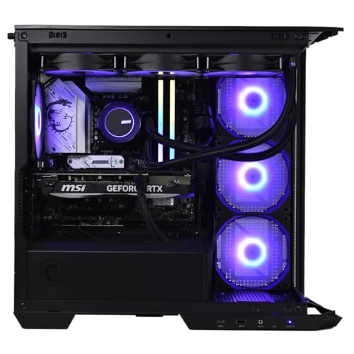 M.Red PC Gamer Powered by MSI CBT013-04 - Procesador Intel Core i5-14600KF, GeForce RTX 4070 Super, 32 GB DDR5, 2 TB SSD NVMe, Windows 11 Familia