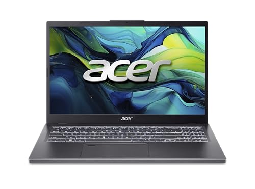 Acer Aspire 15 A15-41M-R6CJ, Ordenador Portátil 15,6” Full HD LCD (AMD Ryzen 7 8840HS, 16GB RAM, 512GB SSD, AMD Radeon Graphics, Windows 11 Home) Color Negro, Teclado QWERTY Español
