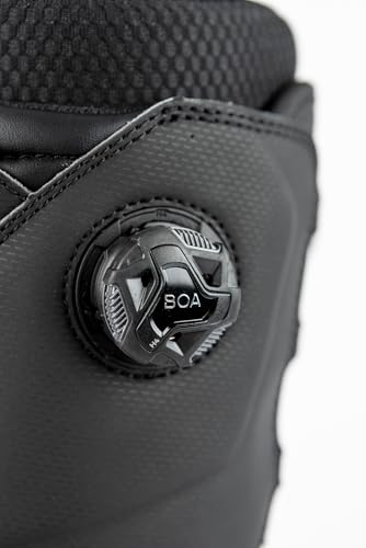 Nitro Darkseid Step On Boa Barco de Snowboard, Hombres, Negro, 25,5