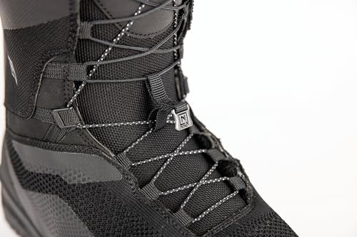 Nitro Skylab TLS '23 Splitboardboot All Mountain Freeride Premium Sistema de Cordones rápidos para Barcos Snowboard, Hombres, Negro auténtico, MP 26.0 // EU 40 // US 8