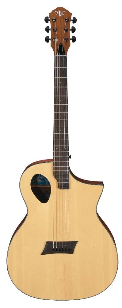 Michael Kelly – Fuerte puerto – Guitarra acústica – Rosetón "Port Tech" – Acabado natural