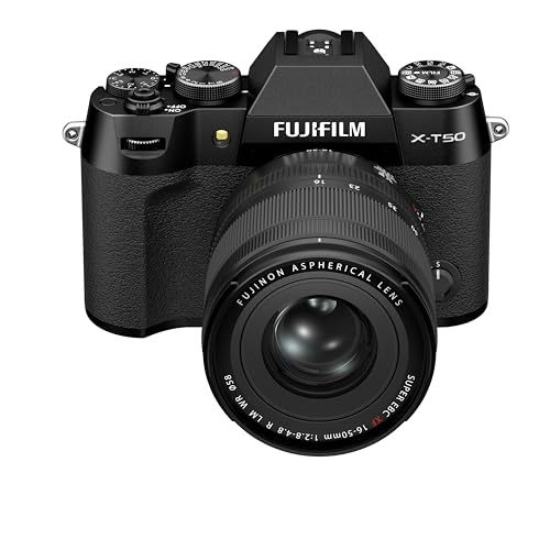 FUJIFILM X-T50 Black / 16-50mm Kit