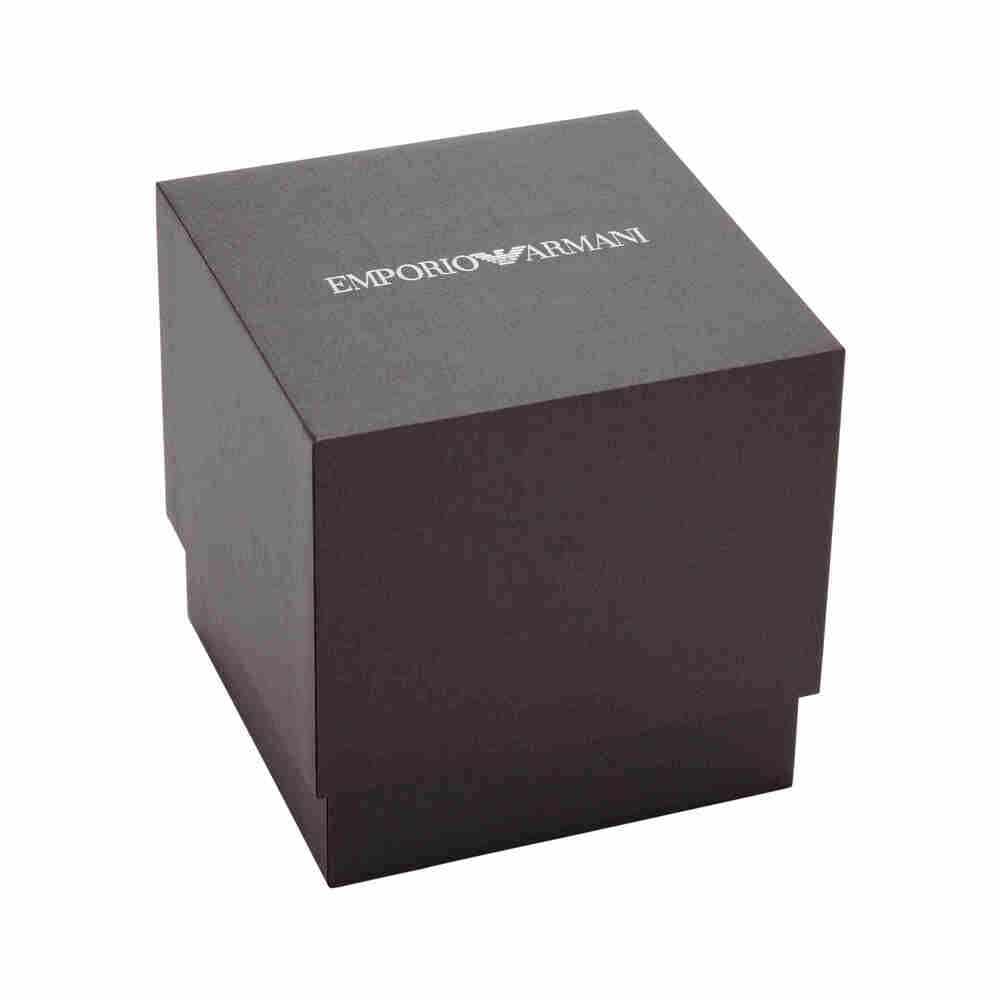 EMPORIO ARMANI Reloj Analógico para Hombres de Cuarzo con Correa en Acero Inoxidable AR11664