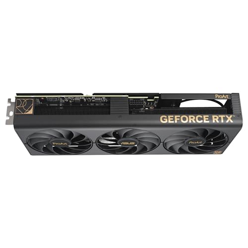ASUS ProArt GeForce RTX 4070 Super OC Edition 12GB GDDR6X - Tarjeta gráfica (PCIe 4.0, 12GB GDDR6X, DLSS 3, HDMI 2.1a, DisplayPort 1.4a)