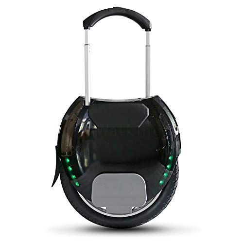 KINGSONG Monociclo Eléctrico KS-18L, Adulto,Negro, Motor 2200W, Autonomía hasta 80km, Limitado a 25km/h, Neumático Hinchable 18", Altavoz y Bluetooth
