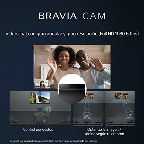 Sony BRAVIA XR-55A80L, 55 Pulgadas, TV OLED con 4K HDR, Smart Google TV, Eco Pack, Bravia Core, Óptimo para PlayStation5, Diseño Integral