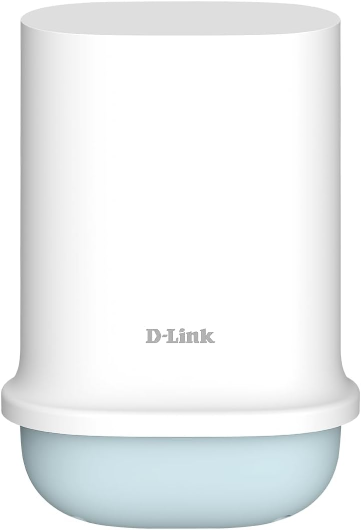 D-Link DWP-1010/KT/B 5G/LTE Outdoor CPE, Antena 5G para Exteriores, módem 5G, hasta 3.4 Gbps, PoE, IP67 Resistente a la Intemperie, protección contra sobretensiones de 1 kV, inyector PoE, Montaje en